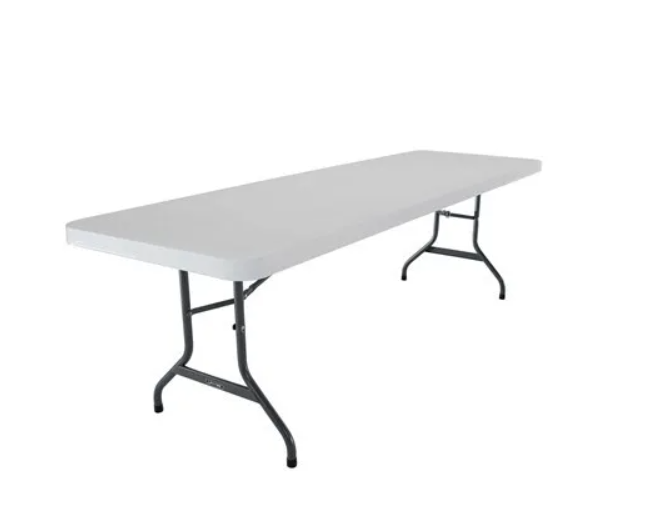 8ft Folding Table