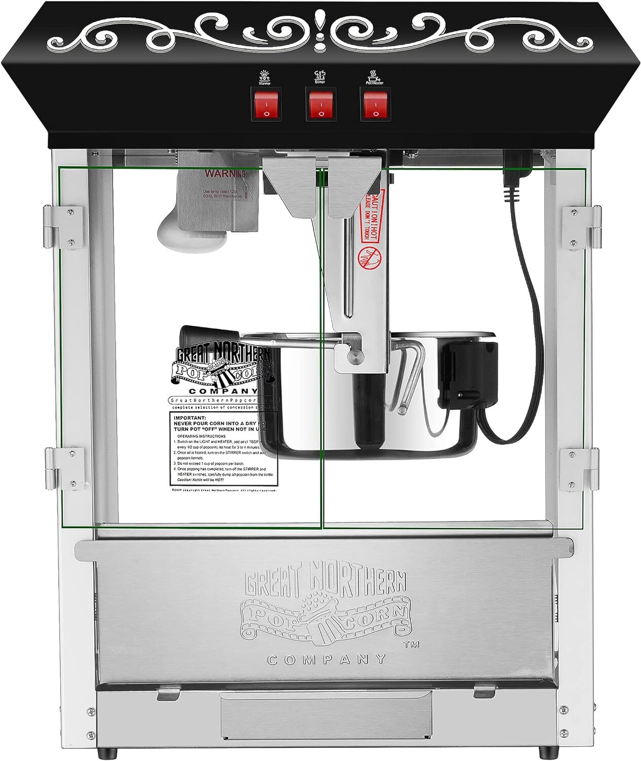 8oz Popcorn Machine
