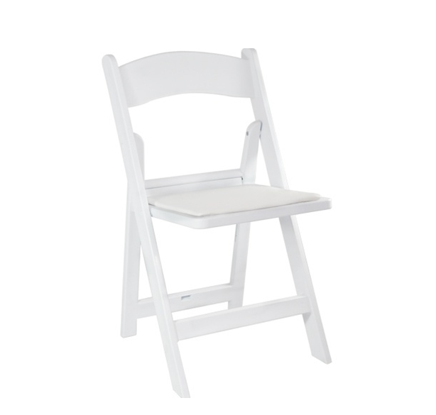 White Garden Chair Rental